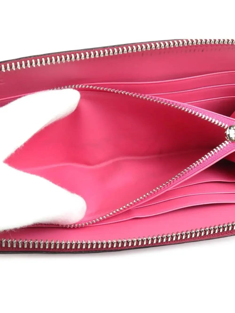 Auth Loewe Anagram Zip Around Long #280415L27B